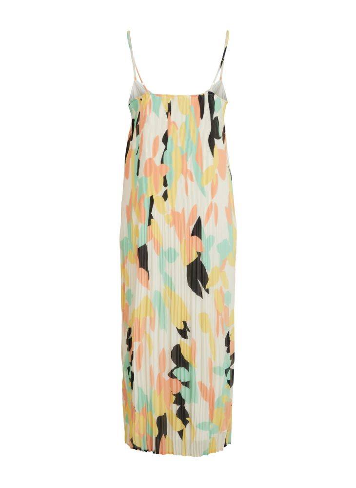 Vila Abito Lungo Donna VIFALIA KIRA – Vestito Elegante Con Caviglie Scoperte – Taglia S/L