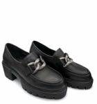 Mocassino alto con catena Jeannot2