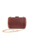 Clutch tessuto vellutato Mya (1)