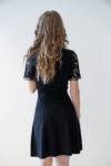 Mini abito a ruota con pizzo Lipsy London (2)