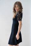 Mini abito a ruota con pizzo Lipsy London (2)