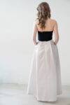 Abito lungo con corpetto in paillettes Anna Sirico (2)