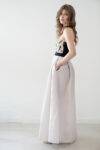Abito lungo con corpetto in paillettes Anna Sirico (2)