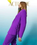 Giacca blazer con coulisse Twinset Actitude