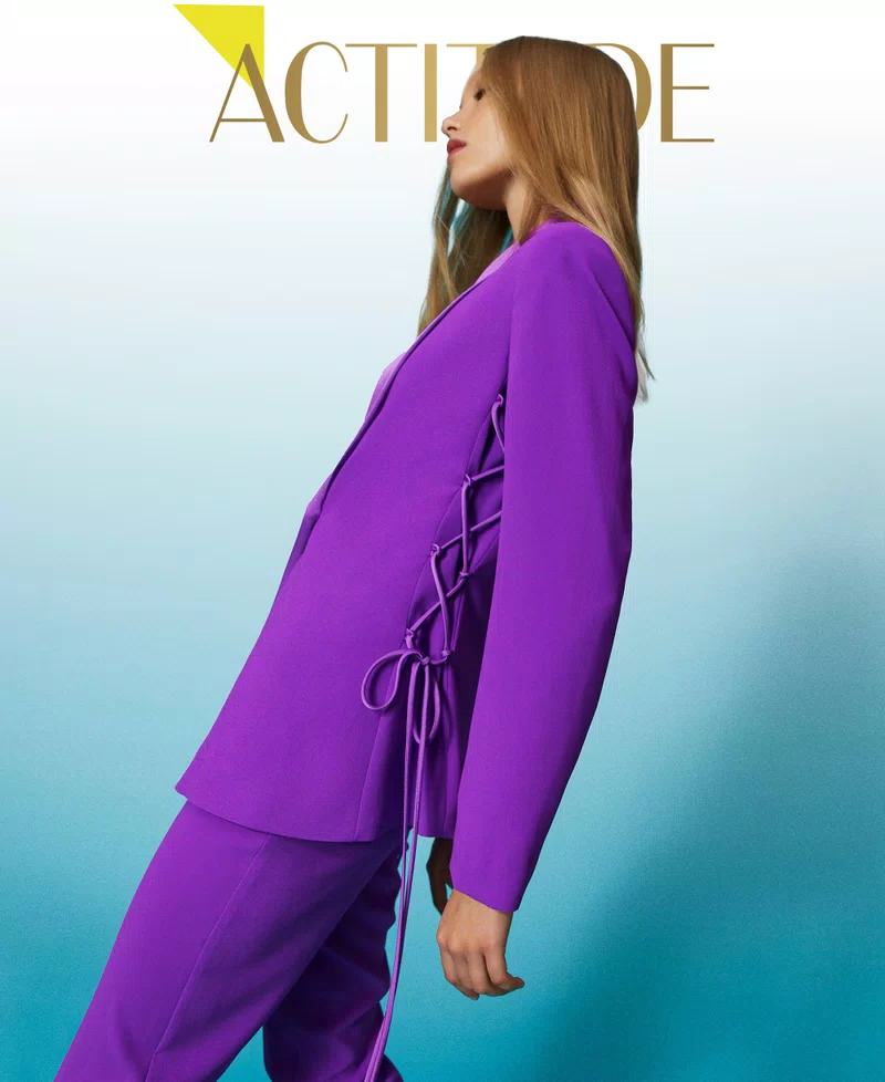Giacca blazer con coulisse Twinset Actitude Giacca blazer con coulisse Twinset Actitude
