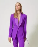 Giacca blazer con coulisse Twinset Actitude