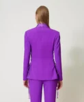Giacca blazer con coulisse Twinset Actitude