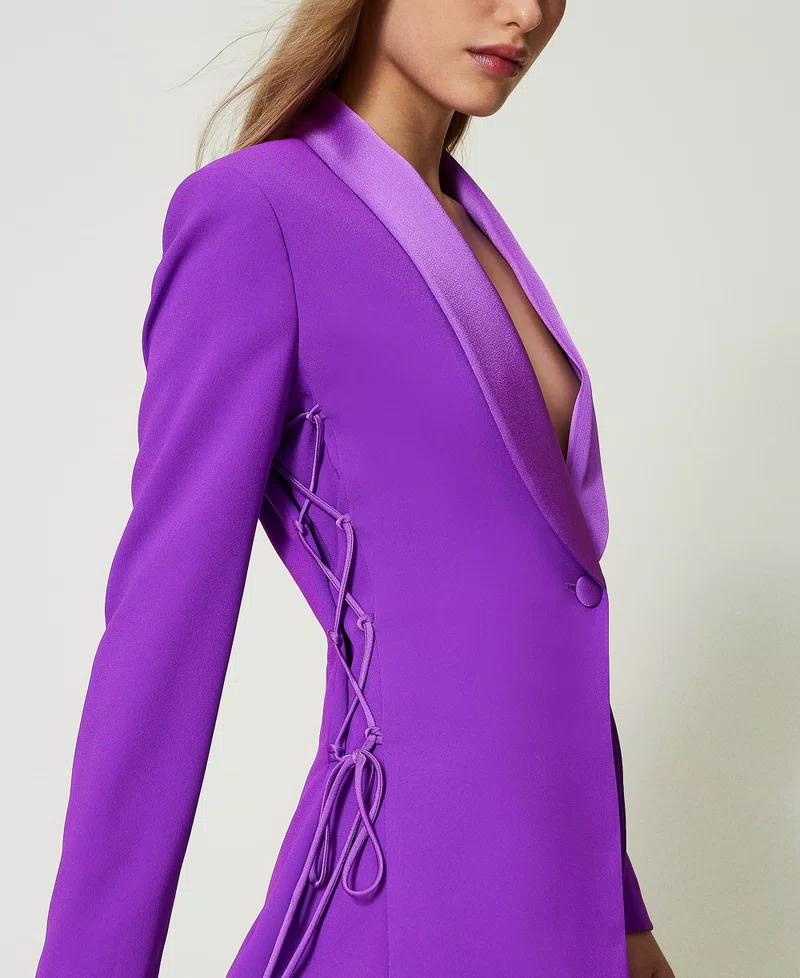 Giacca blazer con coulisse Twinset Actitude3 Giacca blazer con coulisse Twinset Actitude3