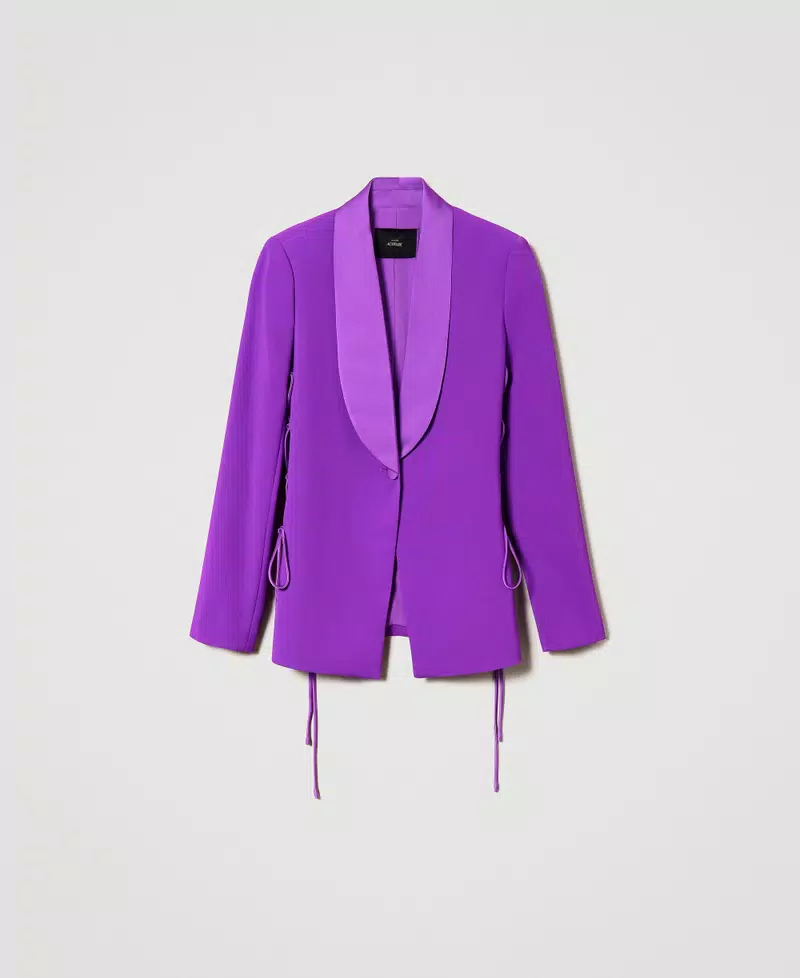 Giacca blazer con coulisse Twinset Actitude4 Giacca blazer con coulisse Twinset Actitude4