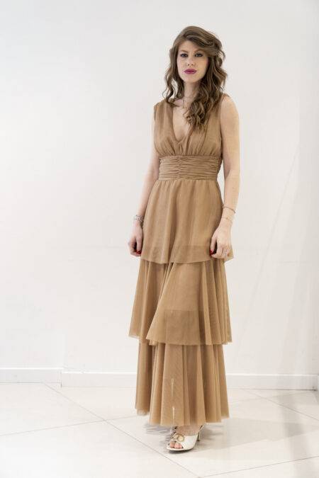 Abito tulle a balze Anna Sirico (3)