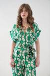 Jumpsuit con cinta in fantasia SOLOTRE