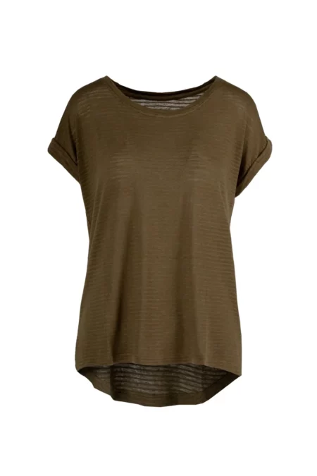 T shirt in cotone lino Bomboogie