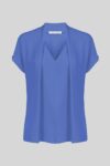 Blusa scollo a V con pieghe Caractére