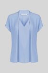 Blusa scollo a V con pieghe Caractére