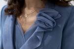 Giacca in organza con abito corto Musani (2)