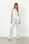 Pantalone palazzo laminato B.yu.