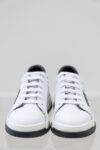 Sneakers in pelle con dettaglio cucito Chiarini Bologna