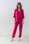 Casacca con bordo in paillettes GiglioRosso