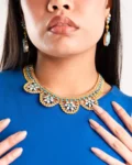 Girocollo in metallo con strass Accessories