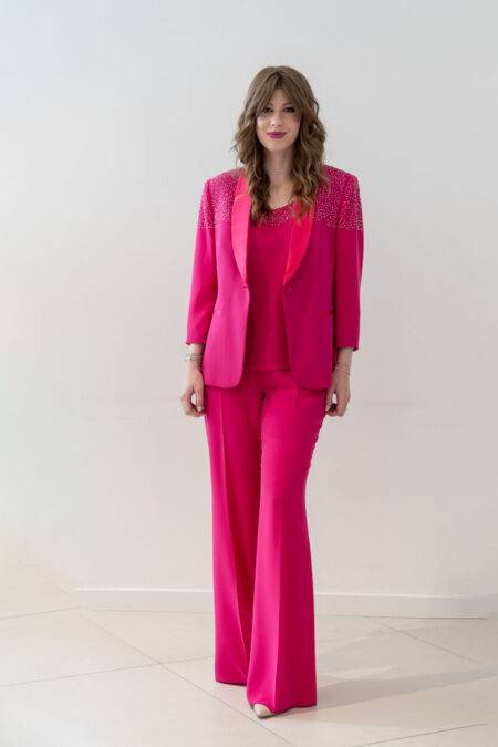 Giacca con strass con top e pantalone Musani (5)