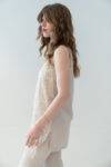 Top lungo con frange paillettes Anna Sirico (6)