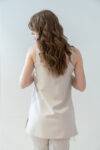 Top lungo con frange paillettes Anna Sirico (6)