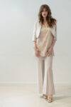 Top lungo con frange paillettes Anna Sirico (6)