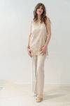 Top lungo con frange paillettes Anna Sirico (6)