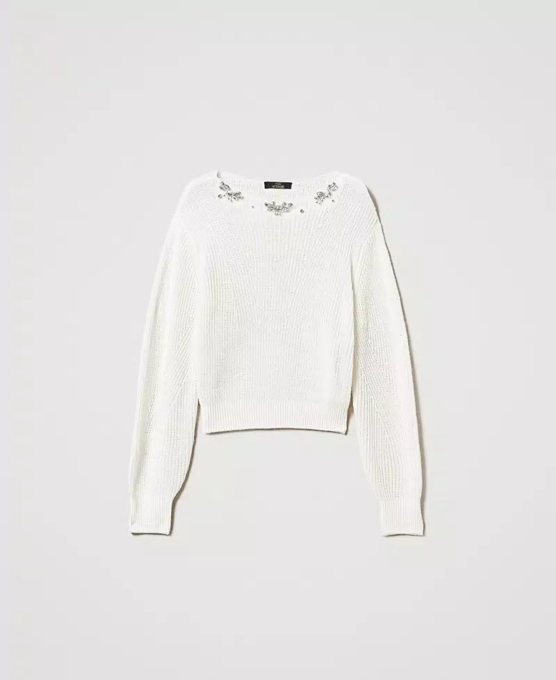 Maglia con ricami fatti a mano Twinset Actitude4 Maglia con ricami fatti a mano Twinset Actitude4