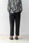 Pantalone basico con elastico vita Dixie burro (1)
