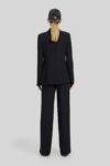 Pantaloni ampi in Crepe de Chine Caractére