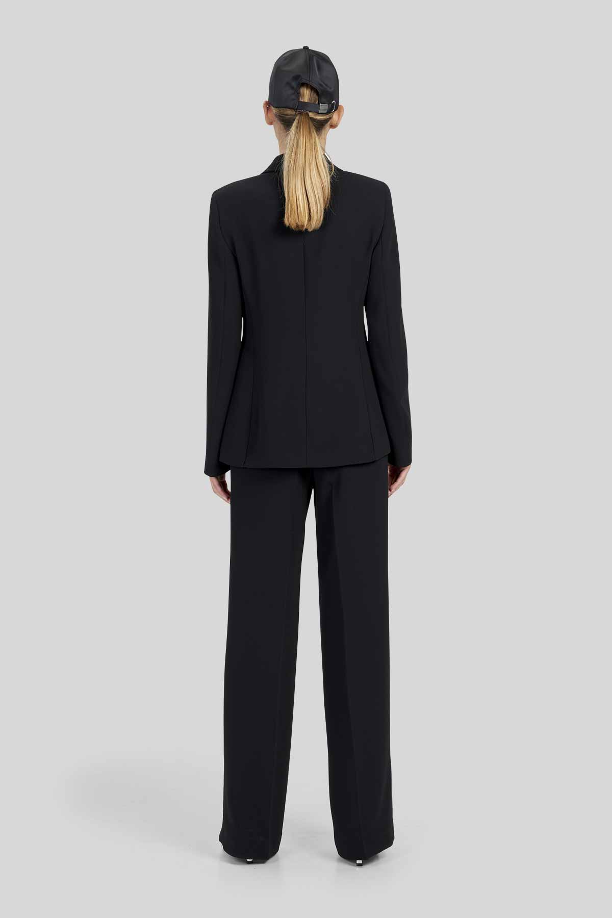 Pantaloni ampi in Crepe de Chine Caractére1 Pantaloni ampi in Crepe de Chine Caractére1