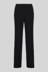 Pantaloni ampi in Crepe de Chine Caractére