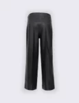 Pantaloni cropped in eco pelle Jijil