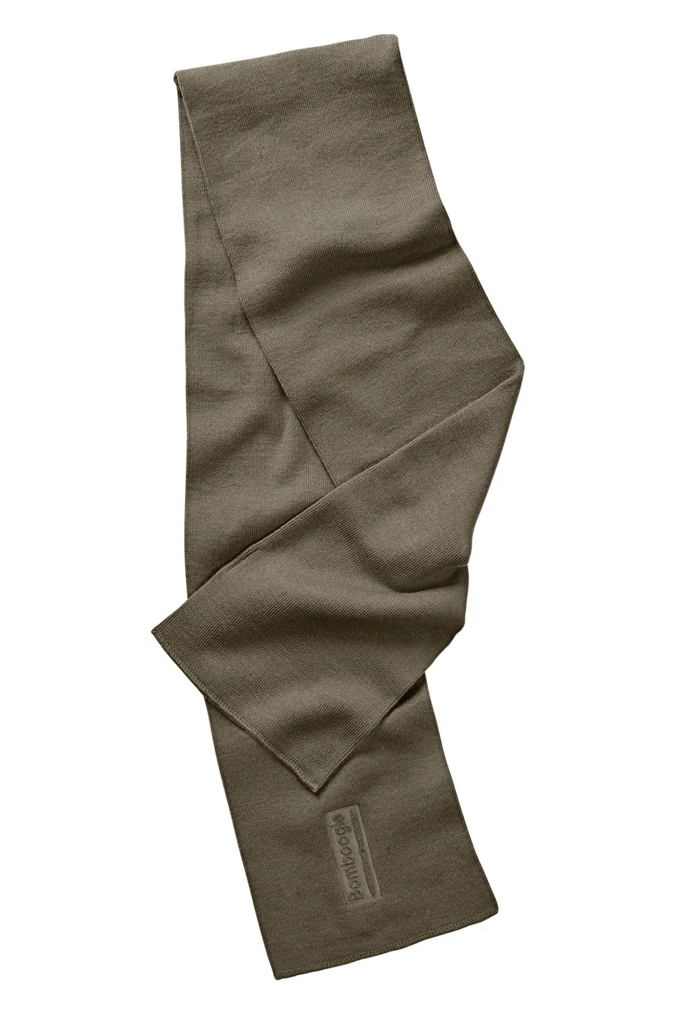 Sciarpa con logo Bomboogie dark brown Sciarpa con logo Bomboogie dark brown