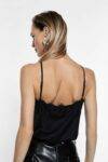 Top con spalline sottile e pizzo Imperial