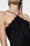 Top con spalline sottile e pizzo Imperial