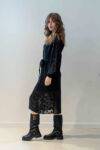 Abito chemisier con stelle Twinset Actitude (2)