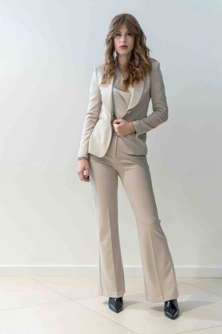 Blazer con collo a scialle pregiato Imperial (2)