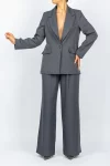 Blazer con tasche e bottone Dixie