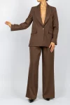 Blazer con tasche e bottone Dixie