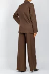 Blazer con tasche e bottone Dixie