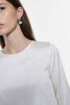 Blusa maniche tre quarti Imperial champagne