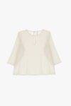 Blusa maniche tre quarti Imperial champagne