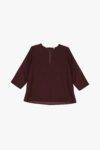 Blusa maniche tre quarti Imperial champagne
