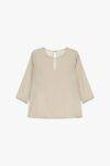 Blusa maniche tre quarti Imperial champagne