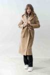 Cappotto lungo con cinta e cappuccio Chiarulli (2)