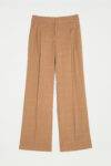 Pantalone check con lurex Twinset Actitude cammello
