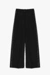 Pantaloni gamba larga dettaglio zip Dixie