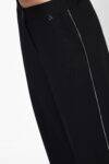 Pantaloni gamba larga dettaglio zip Dixie